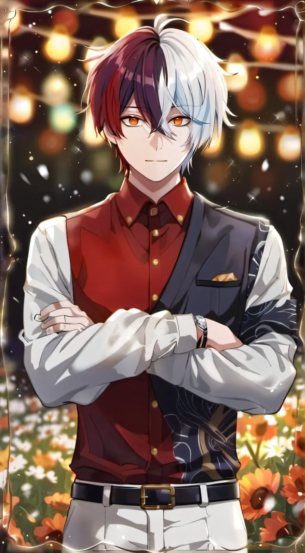 ai character: shoto and yn background