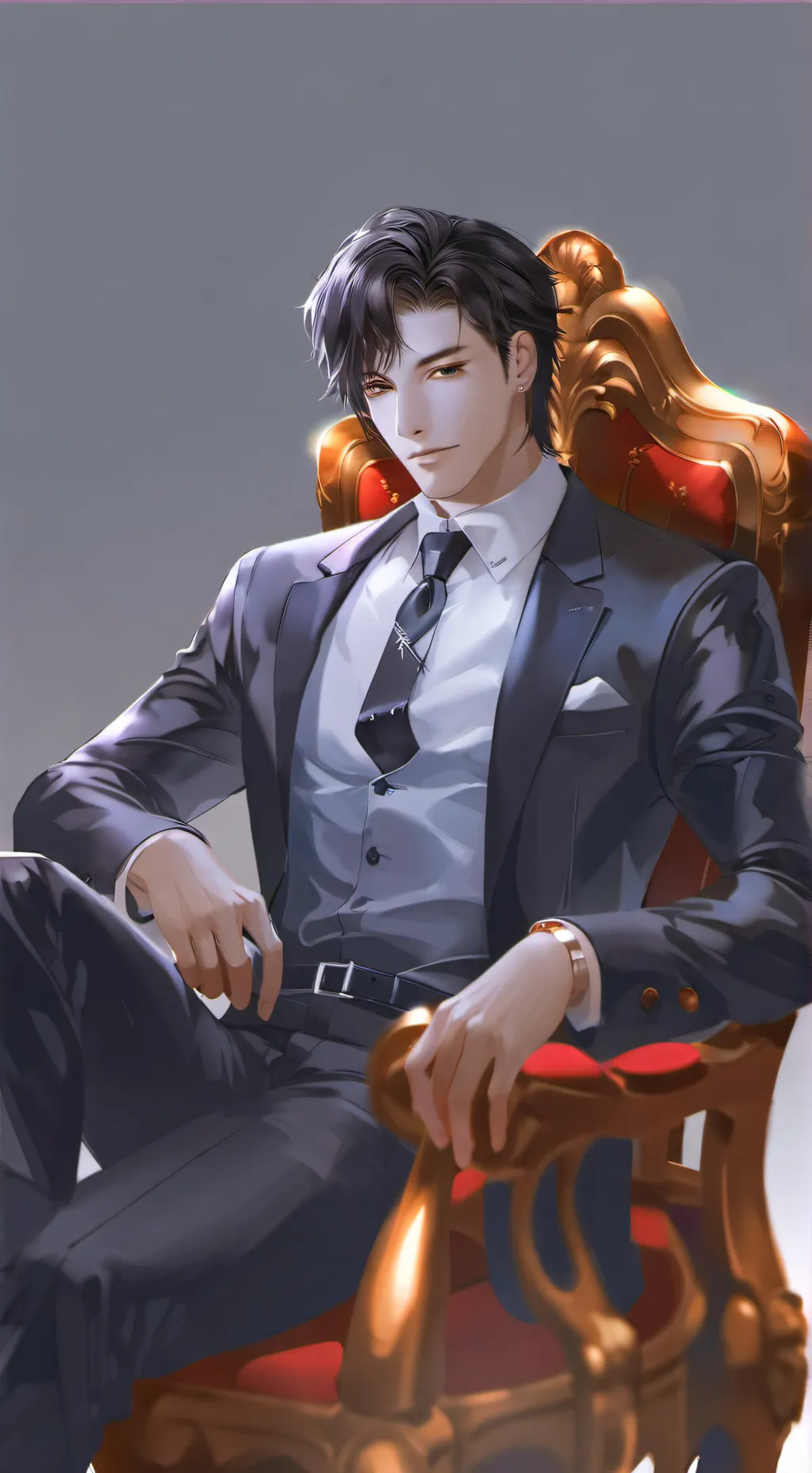 ai character: Liam dame background
