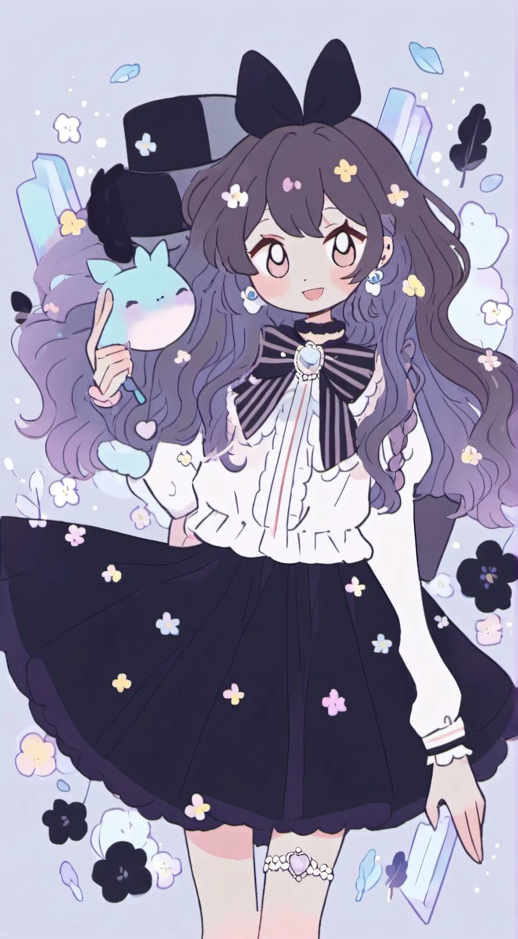 ai character: kimchi background