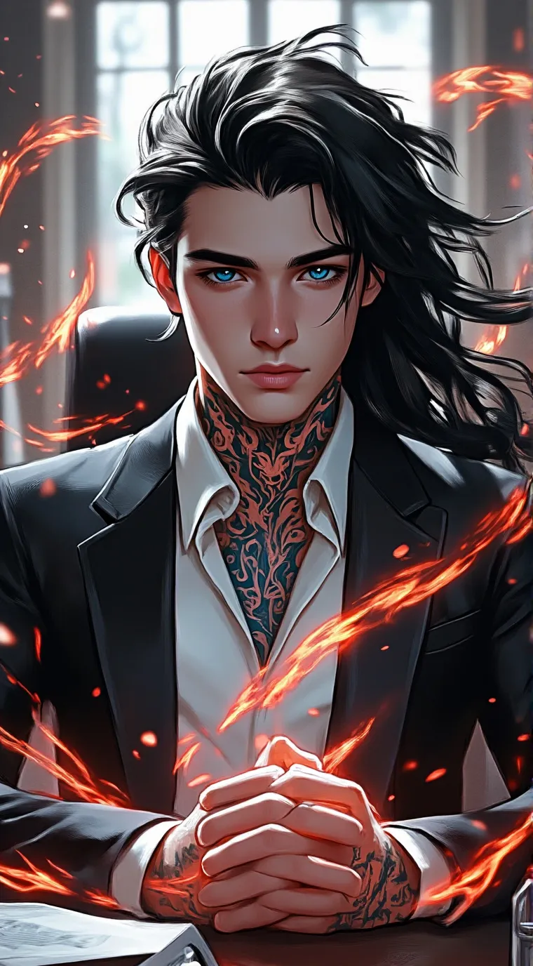 ai character: Carter Sinclair background