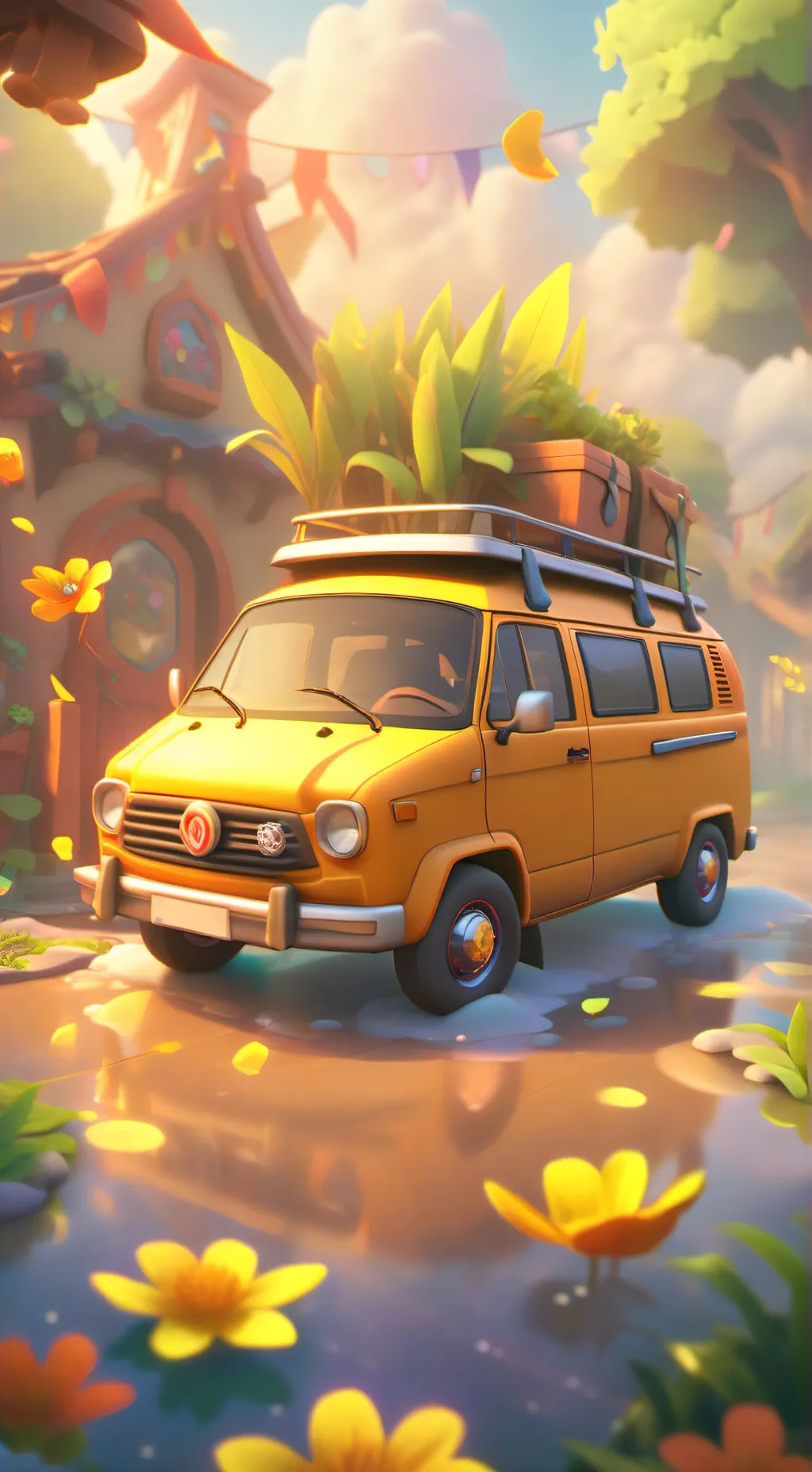 ai character: Ch road trip 2 background