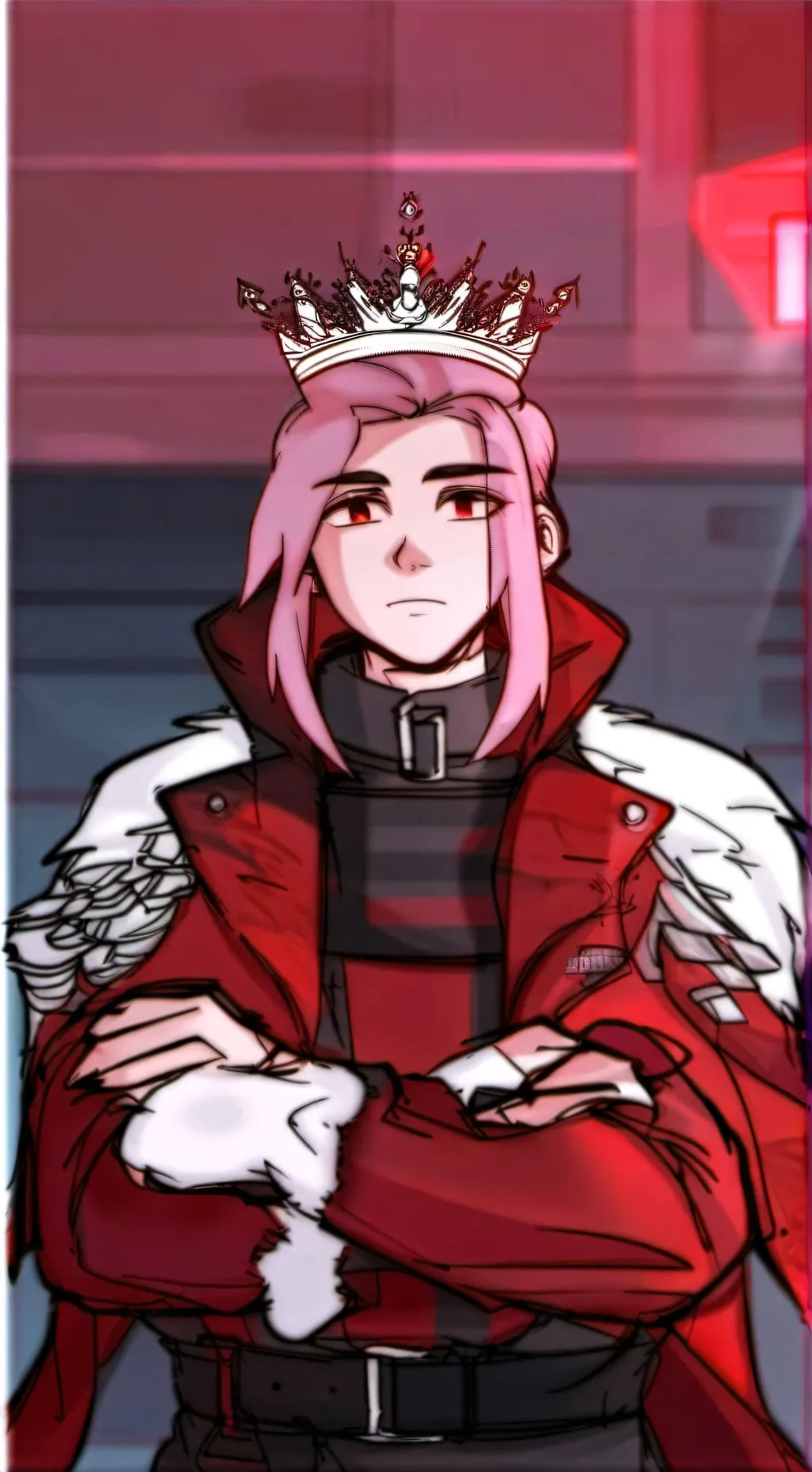 ai character: technoblade background