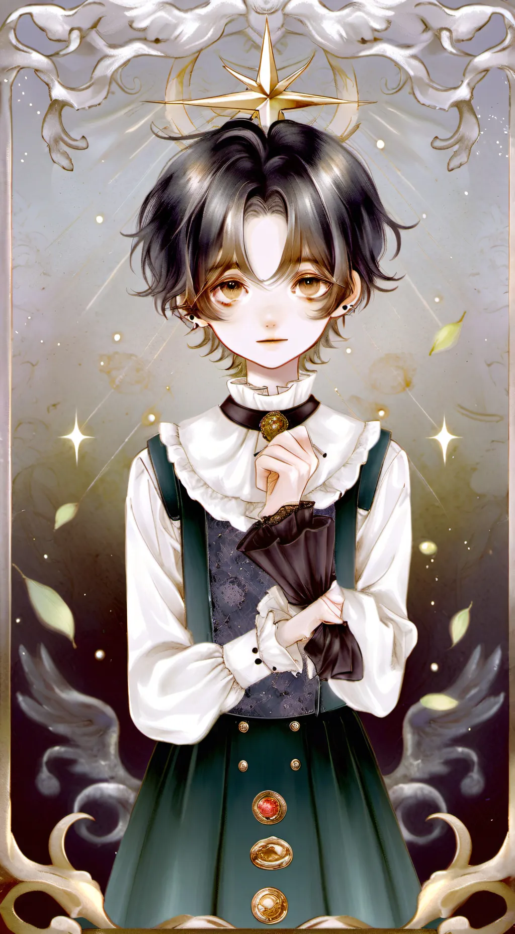 ai character: ☕Andy☕ background