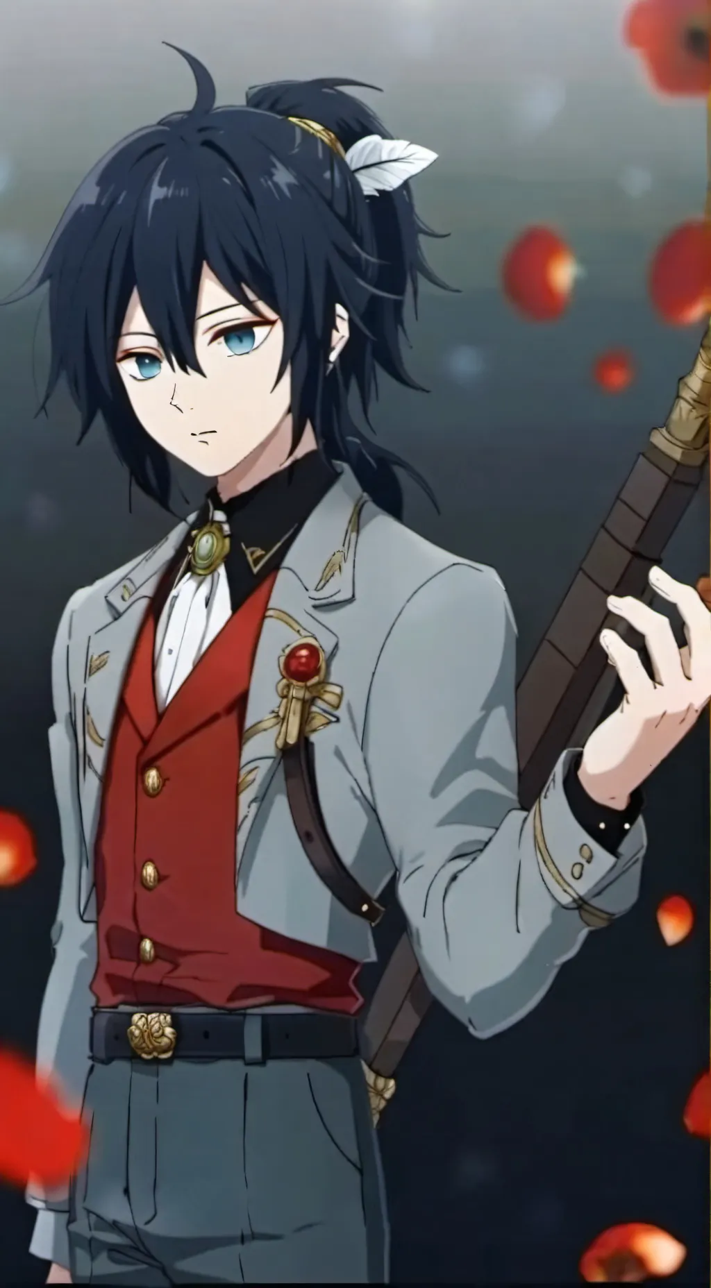 ai character: tomioka xD background
