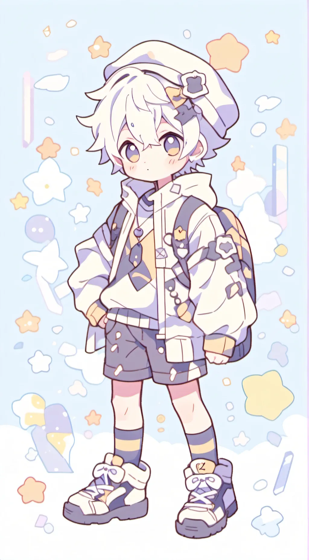 ai character: Mha boy pick me background