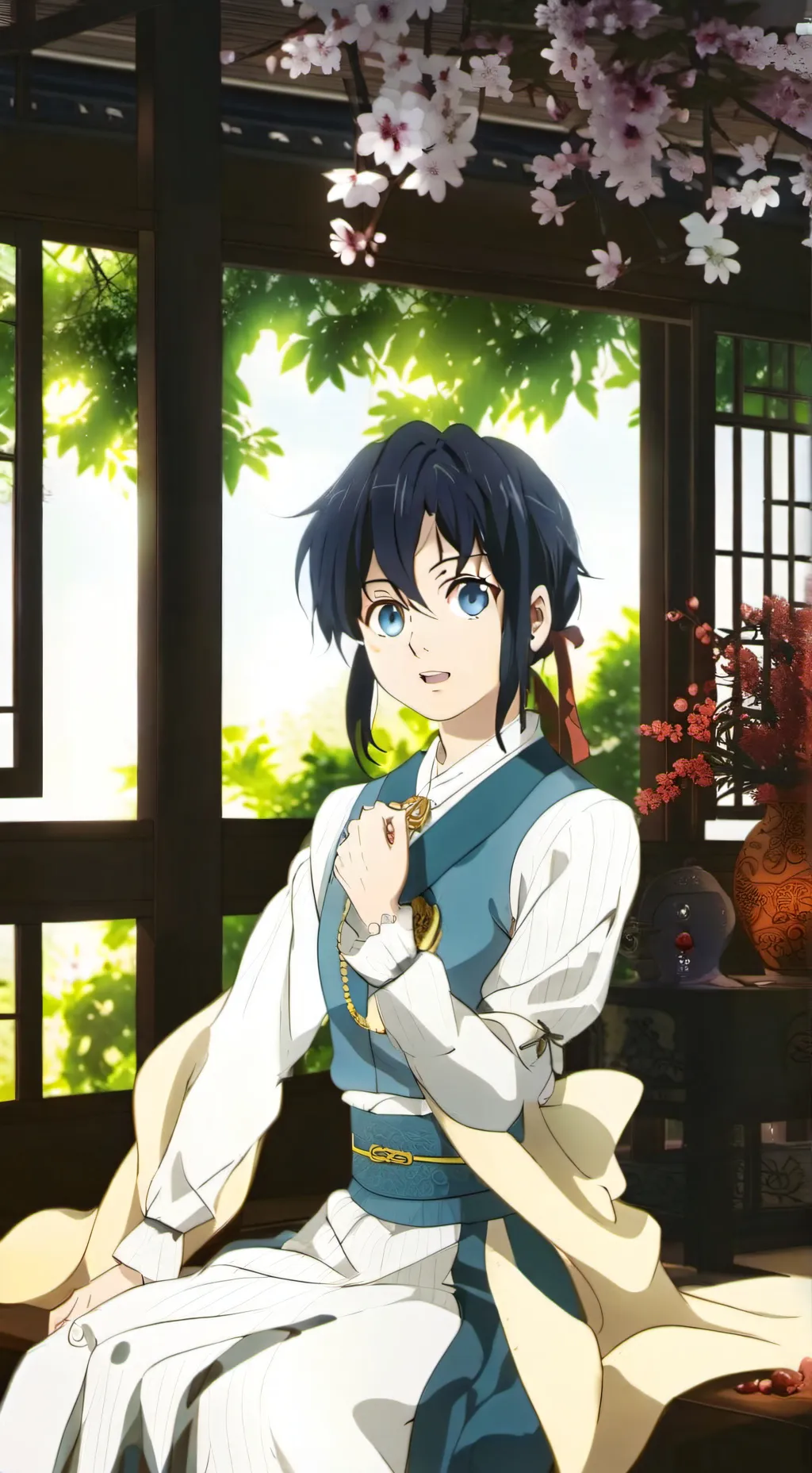ai character: Inosuke [KNY] background