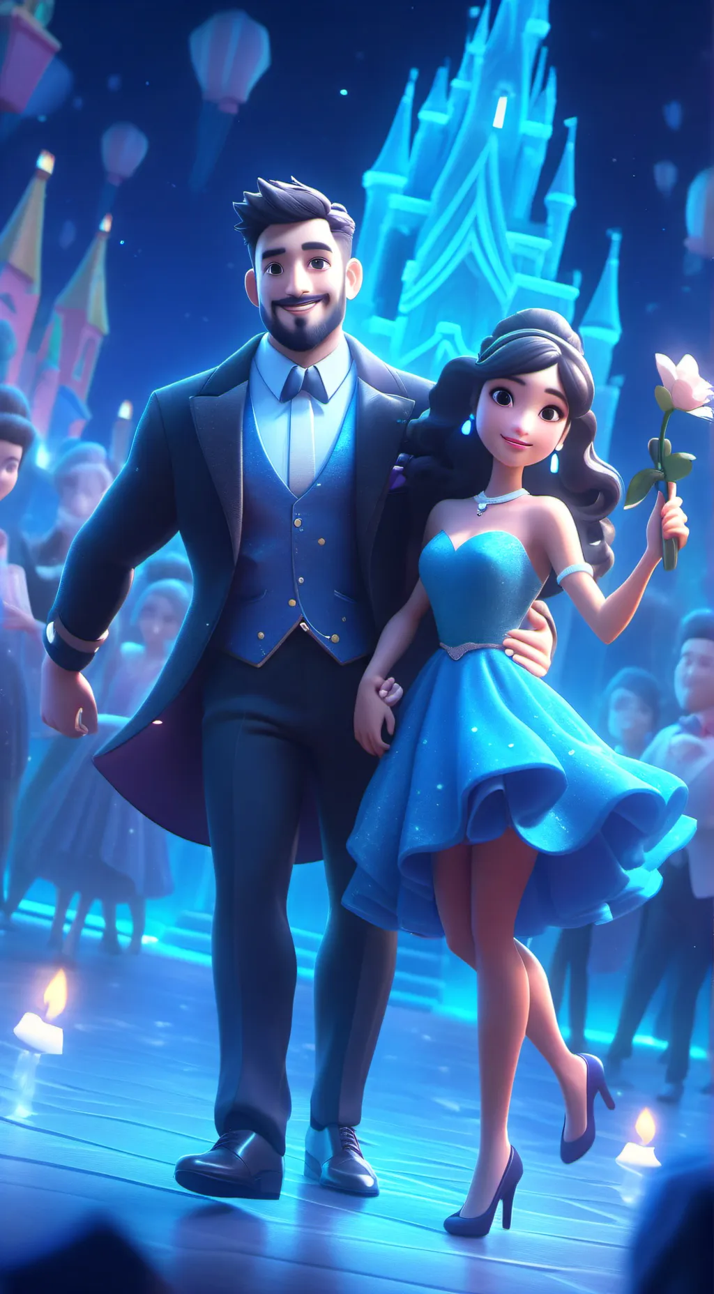 ai character: mha background
