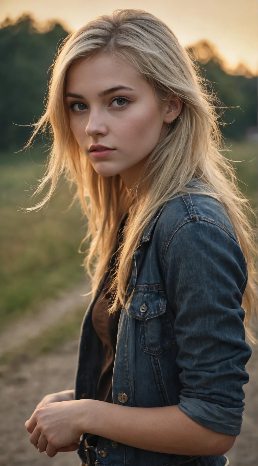 ai character: Peyton  background