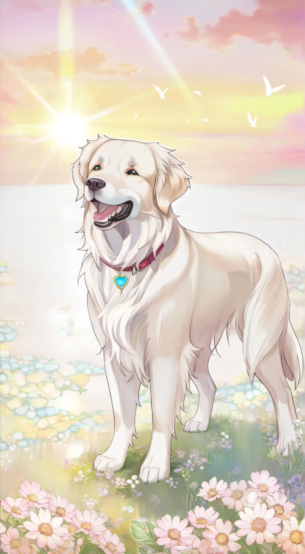 ai character: Lucy  background