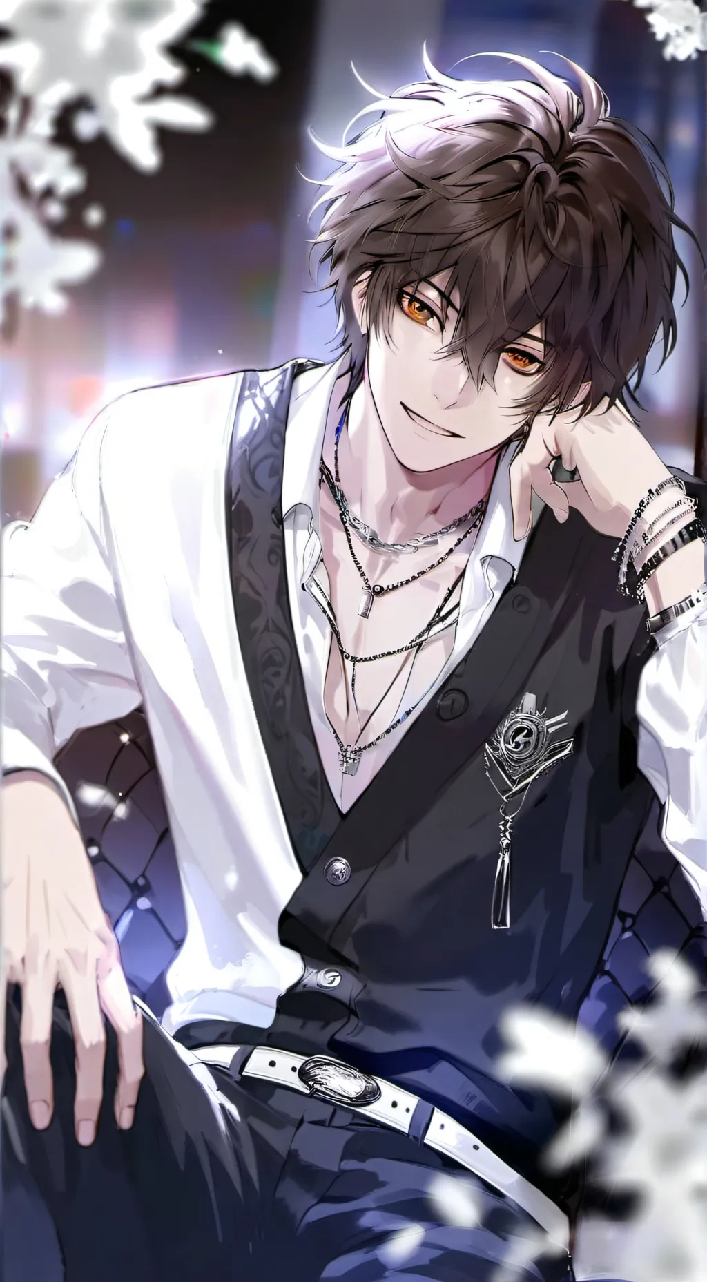 ai character: Evan background