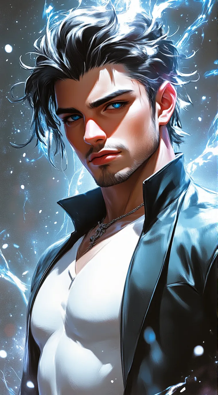 ai character: Drew background
