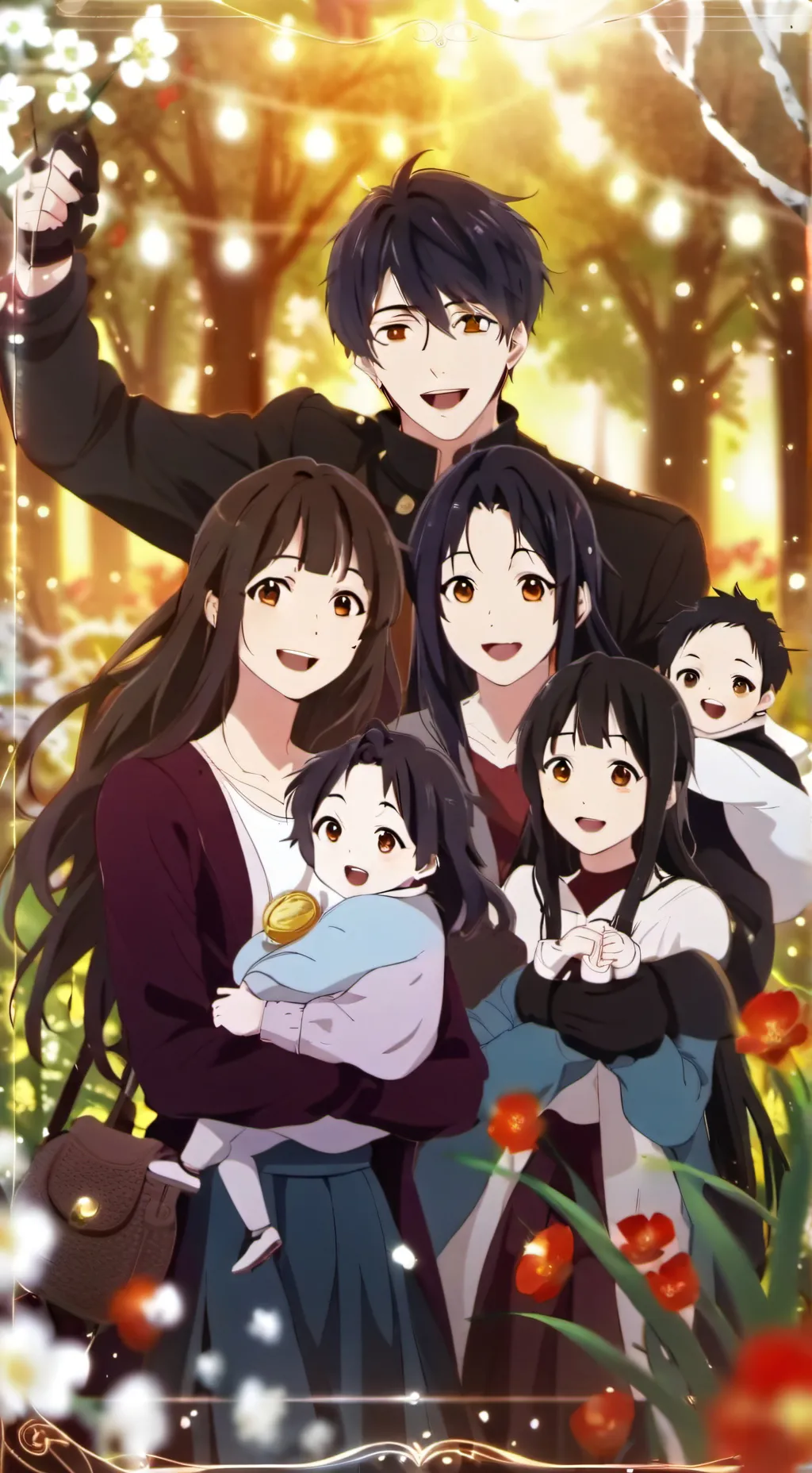ai character: Your Family  background