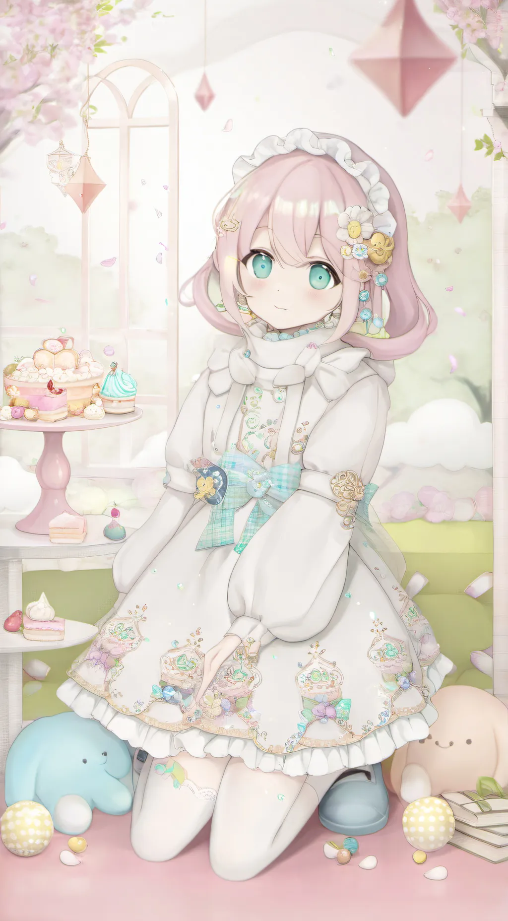 ai character: Sunny  background