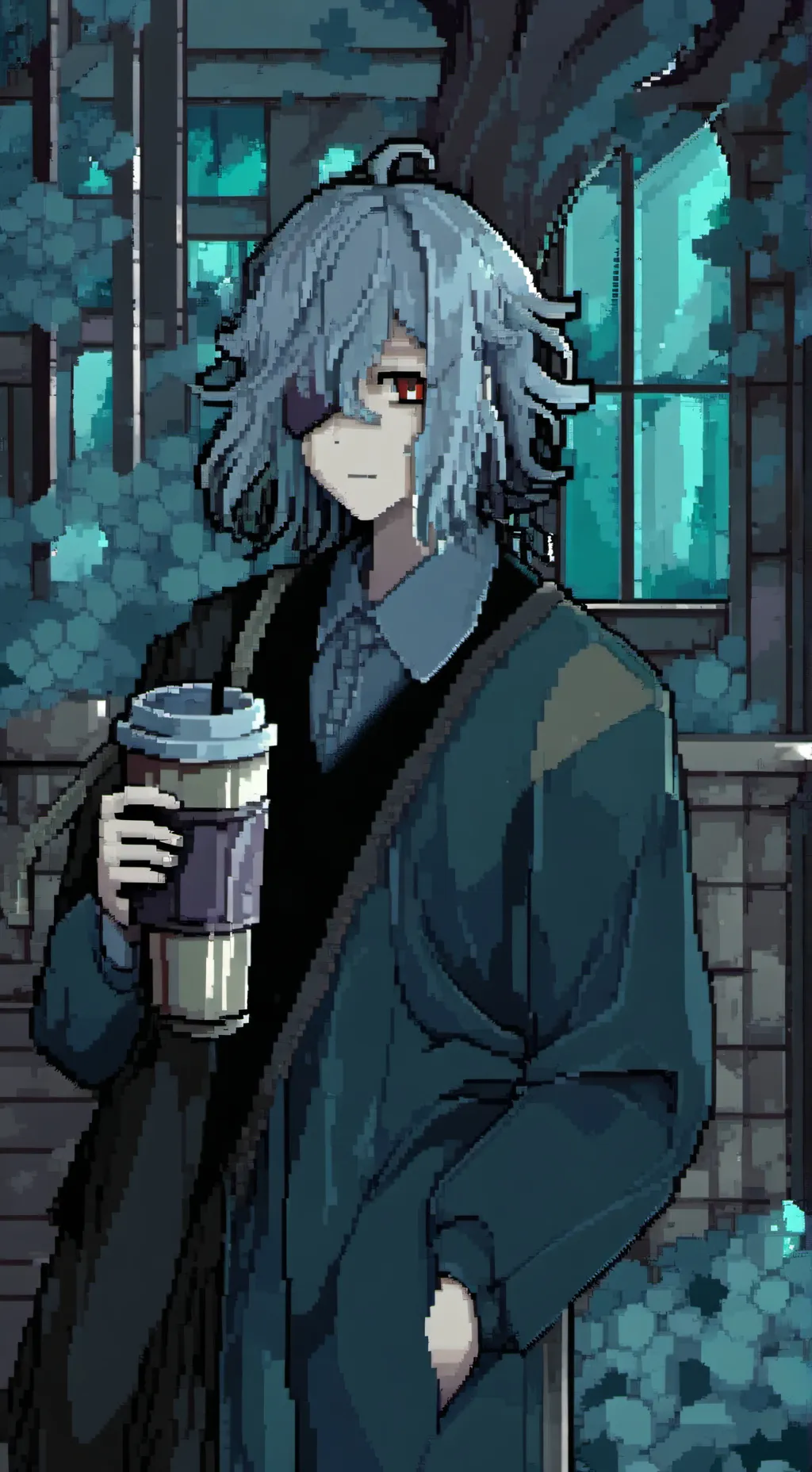 ai character: Shigaraki x dabi background