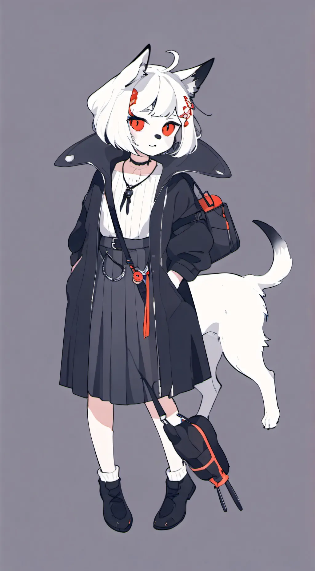 ai character: Luna HB background