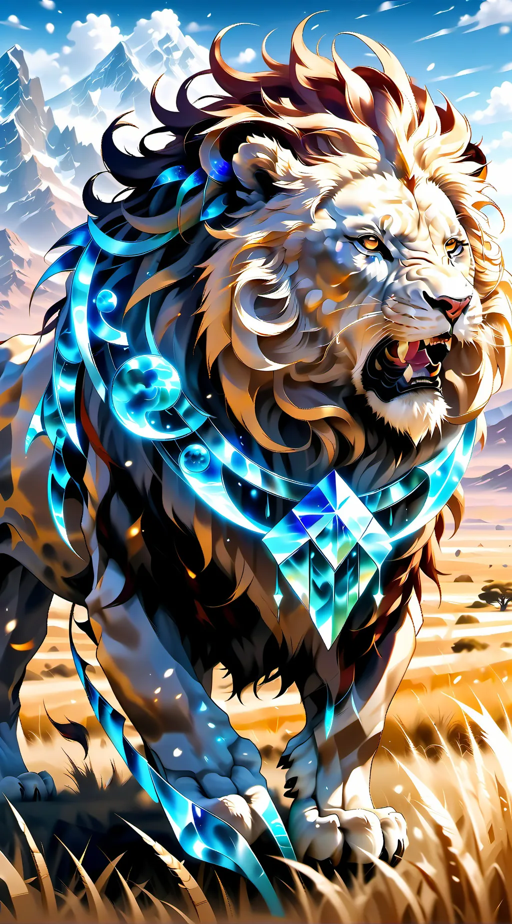 ai character: Selene background