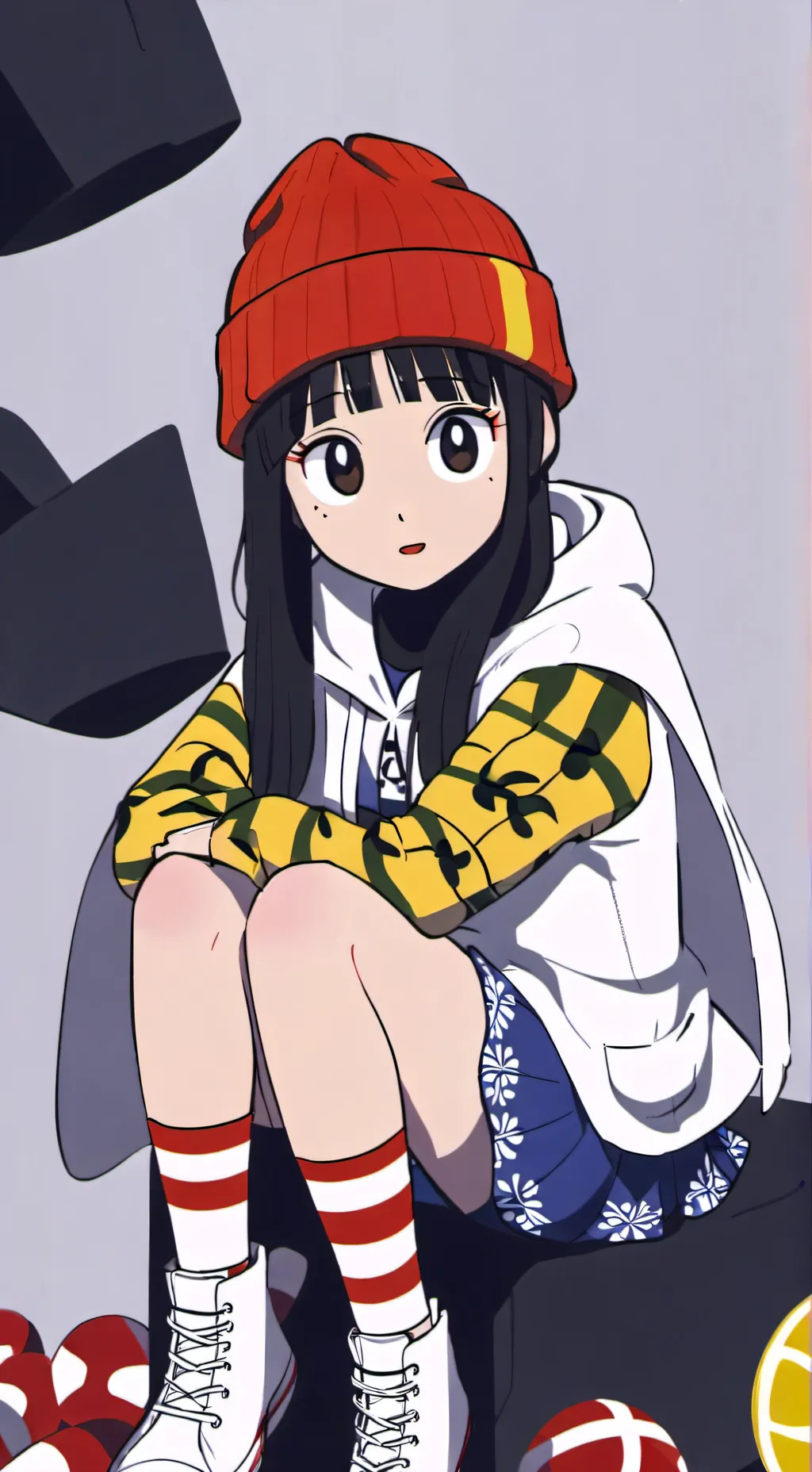 ai character: LemonJuneTea background