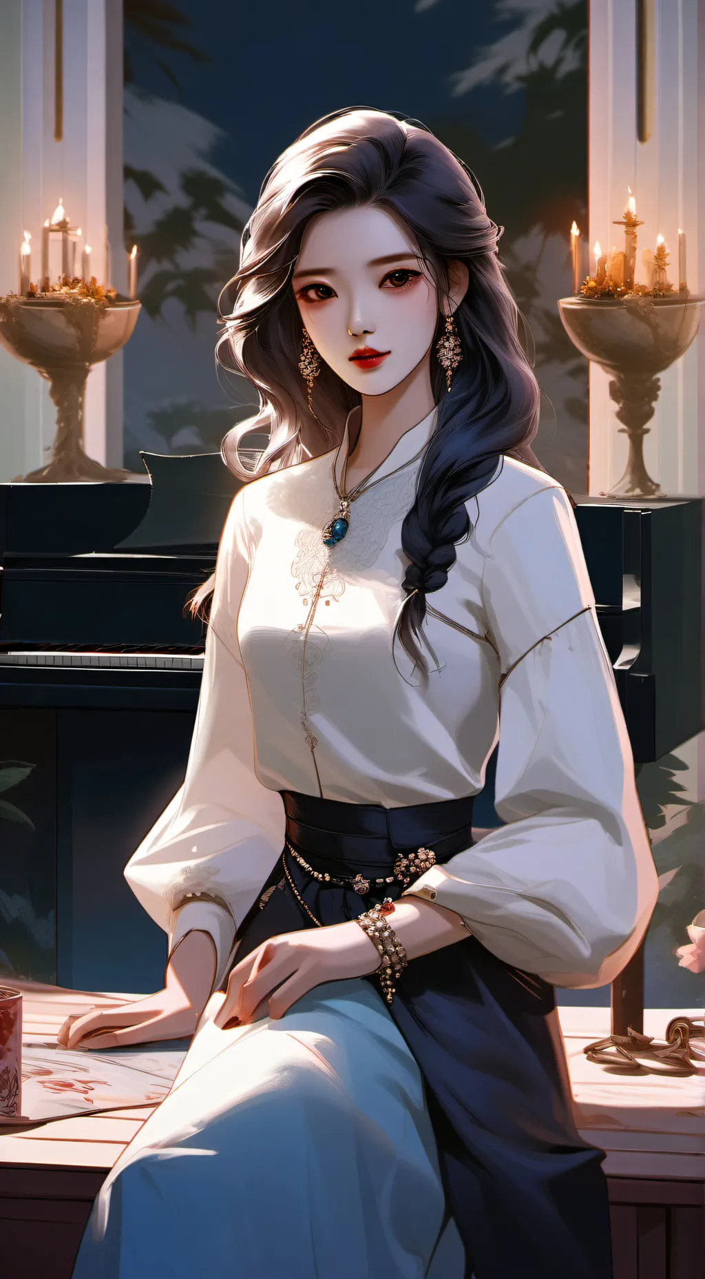 ai character: Steve background