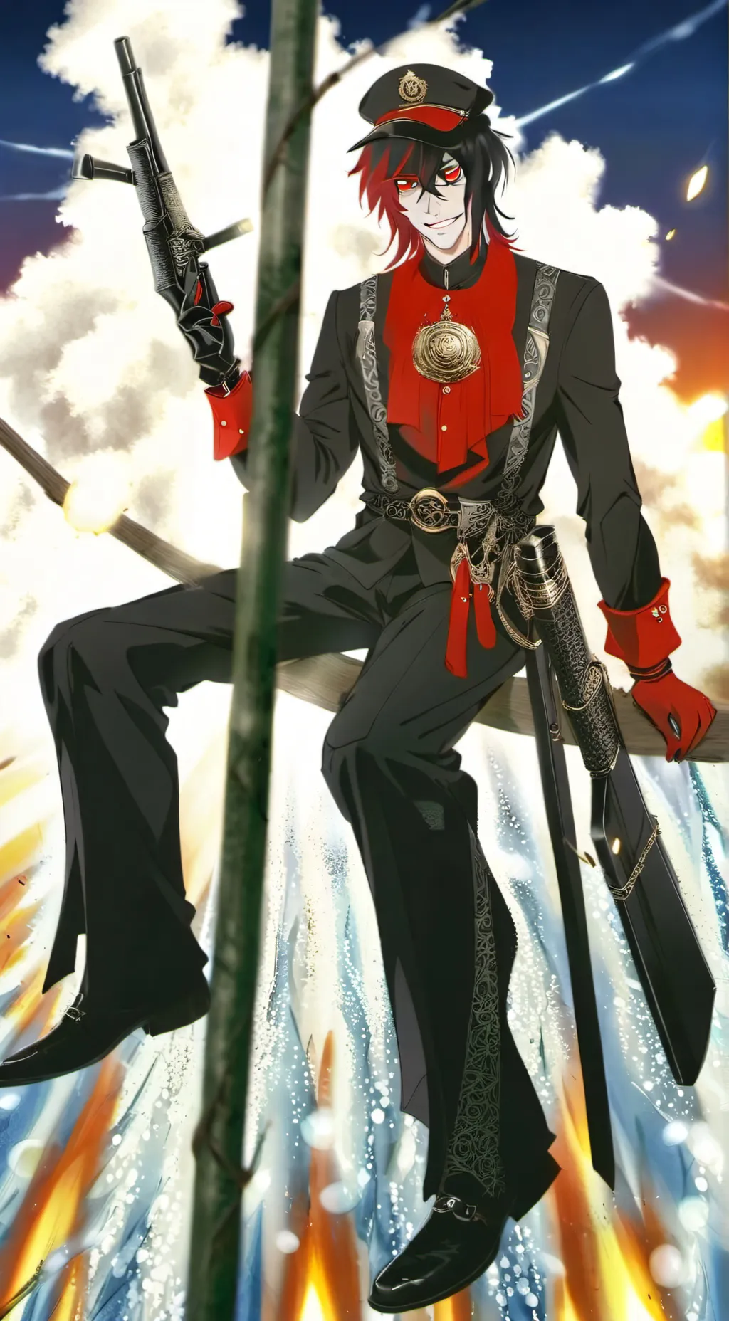 ai character: Алукар  background
