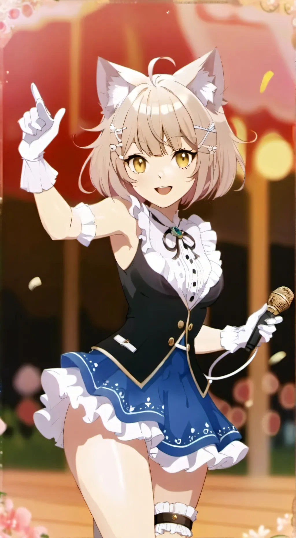 ai character: Mina background