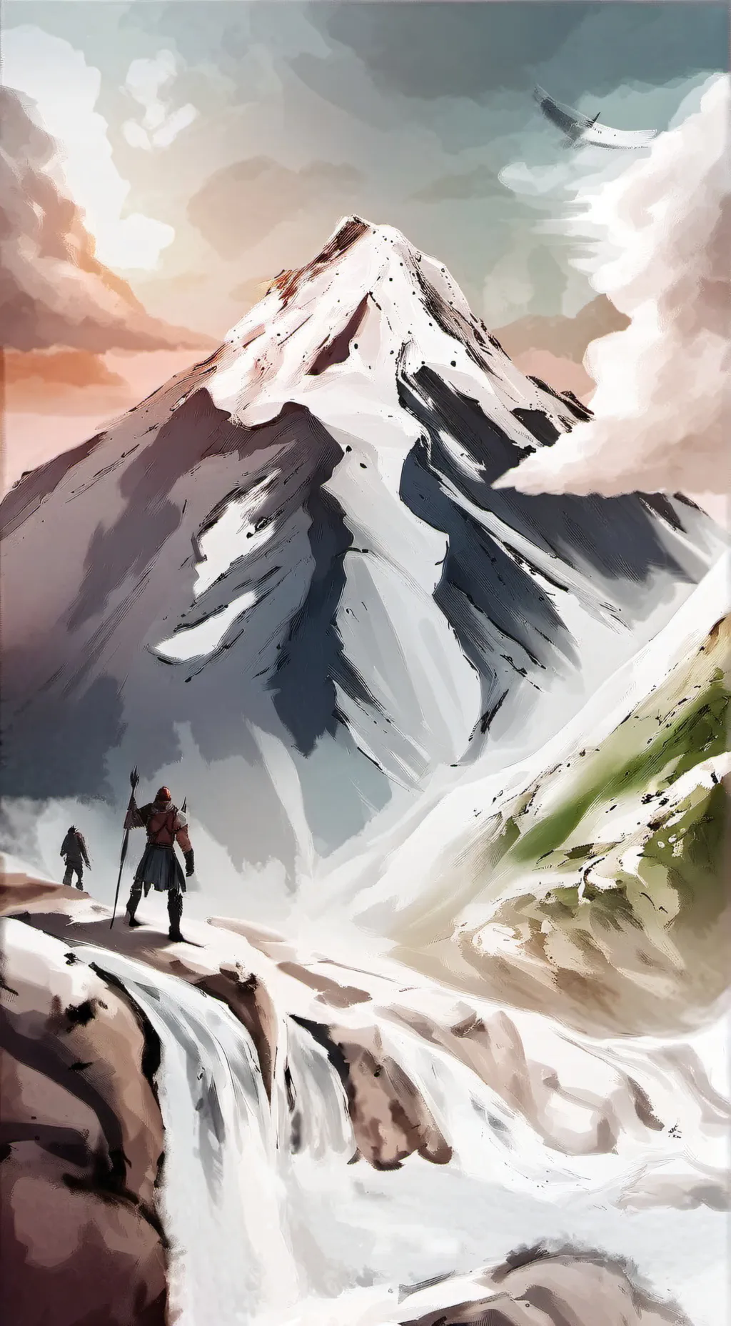 ai character: Mount Olympus 2.0  background