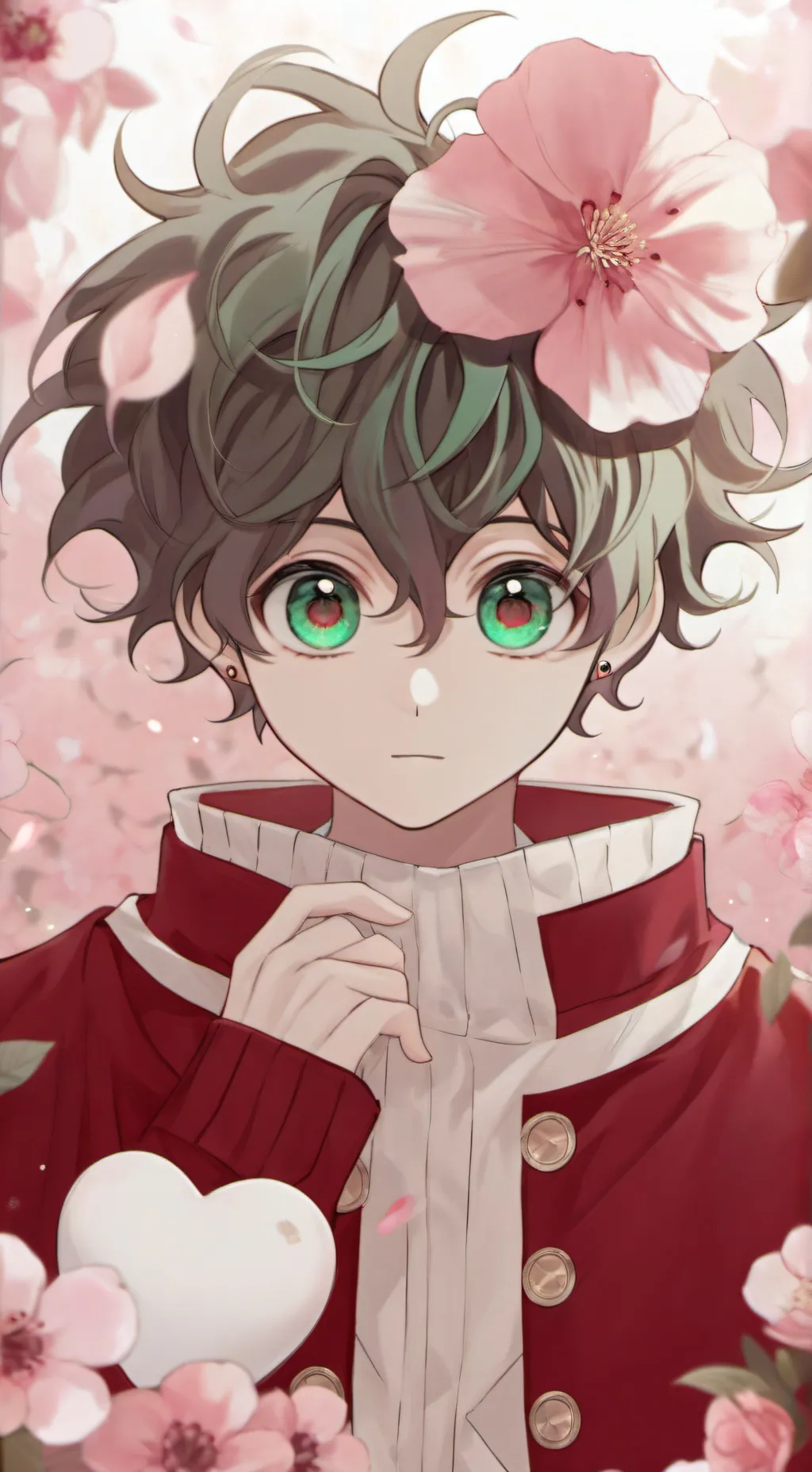 ai character: Deku background