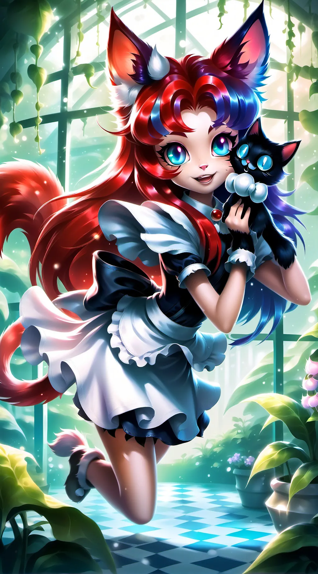 ai character: Fawn Forest Fairy background