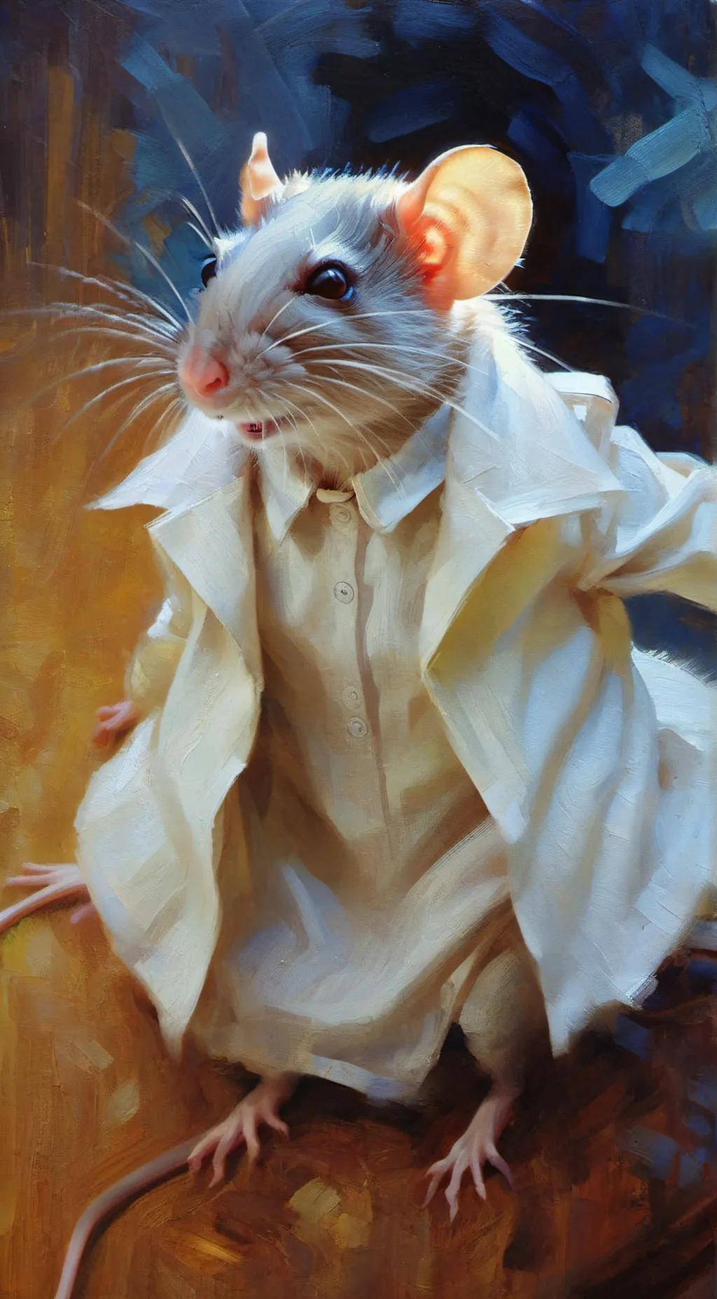 ai character: Tina cheese  background