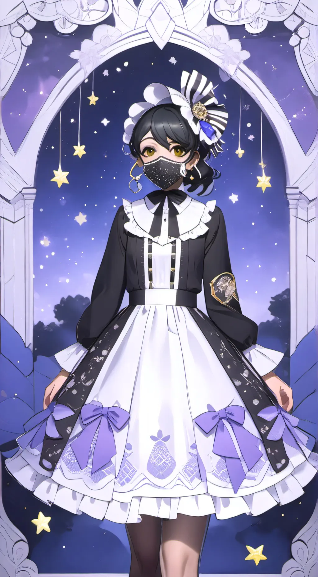 ai character: yuna background