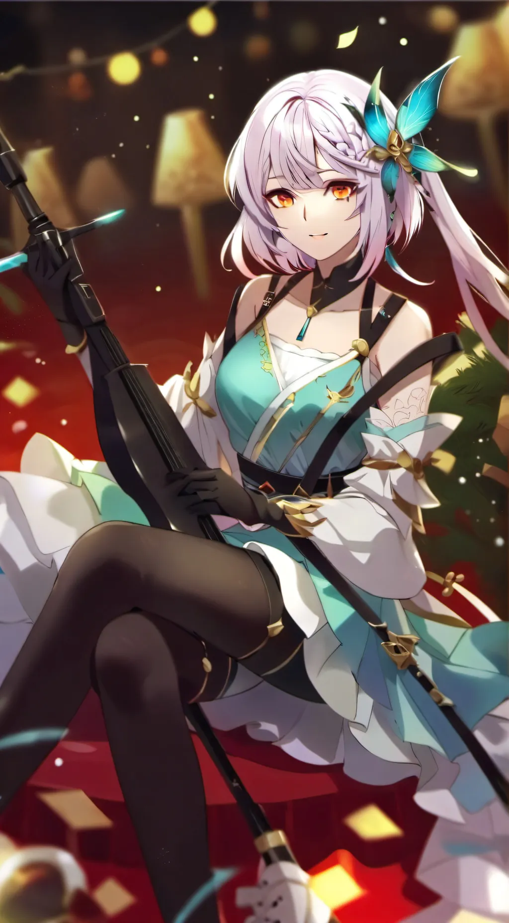 ai character: UwU girl  background