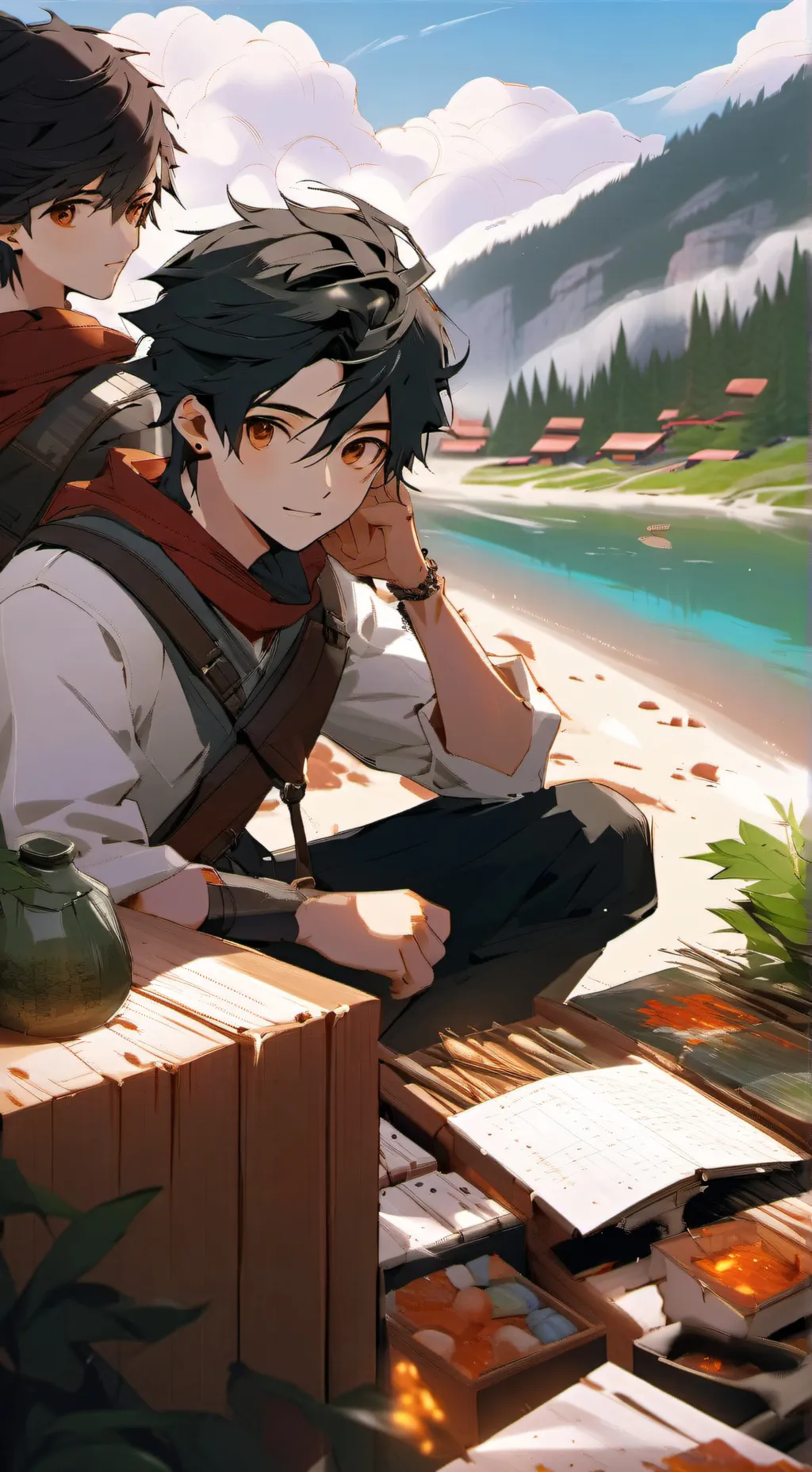 ai character: †wð ძᥲძs background