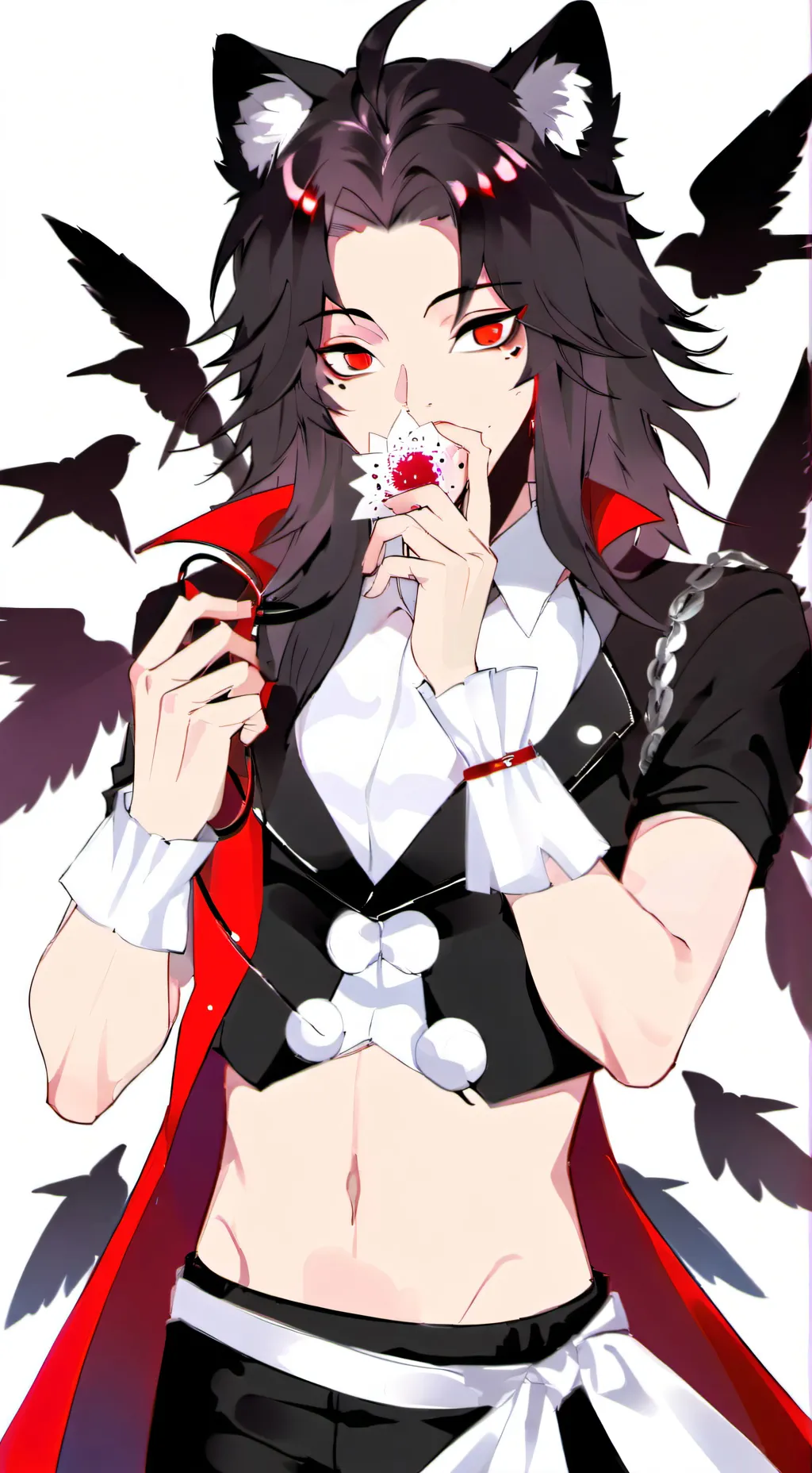 ai character: kokushibo 💔 tu  background