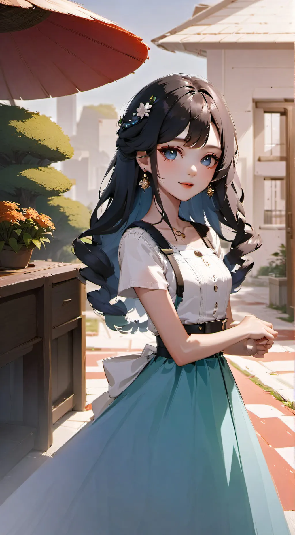 ai character: Sarah background
