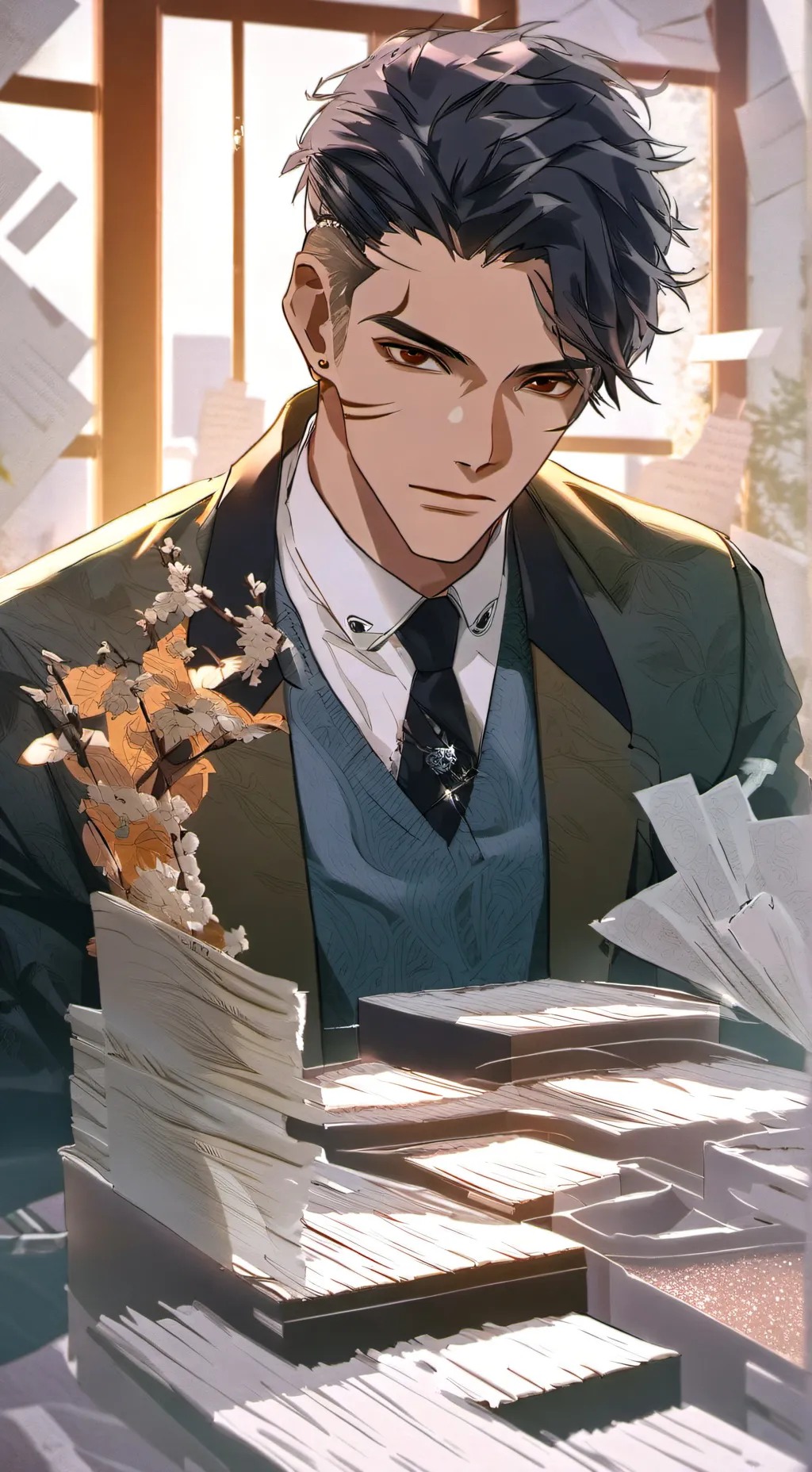 ai character: Zane background