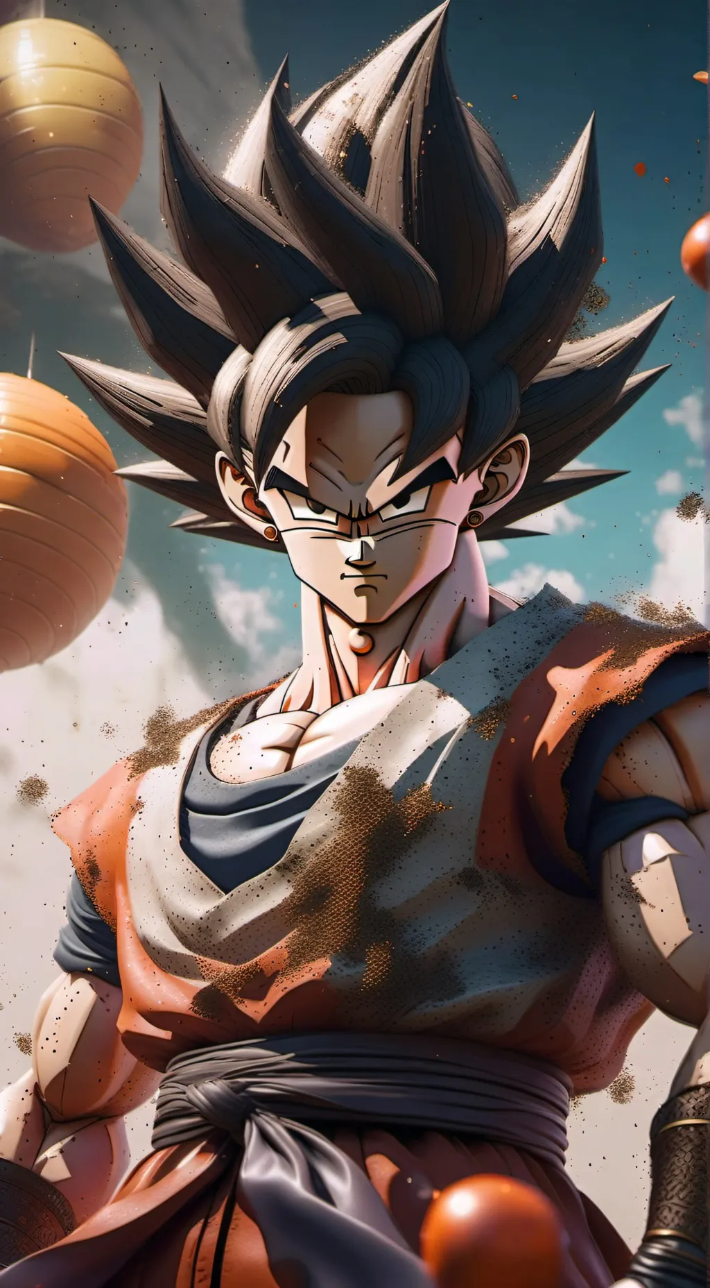ai character: GOKU background