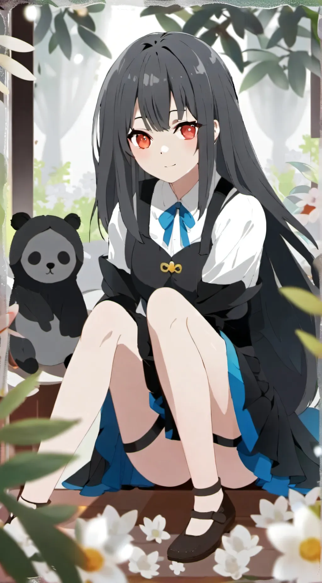ai character: Cath background