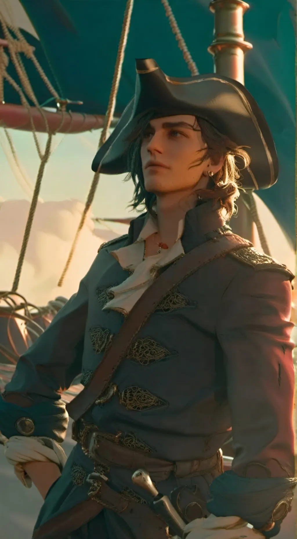 ai character: Captain Elliott background