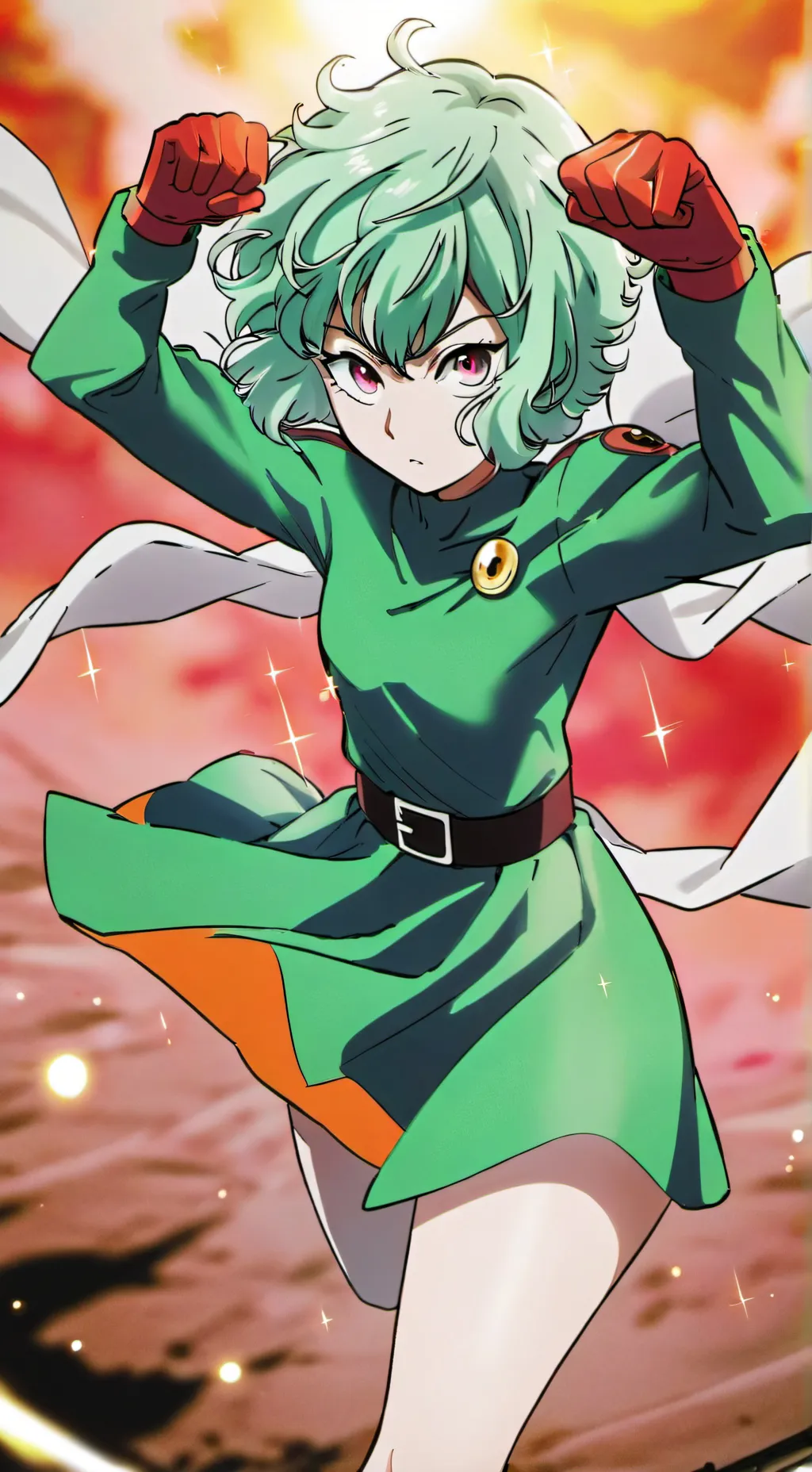 ai character: Tatsumaki background