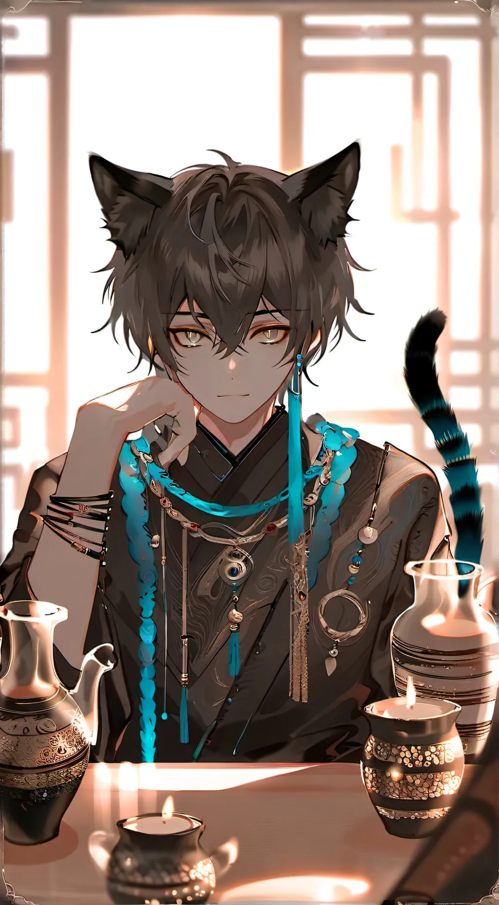 ai character: Nimbus Furry cumen background