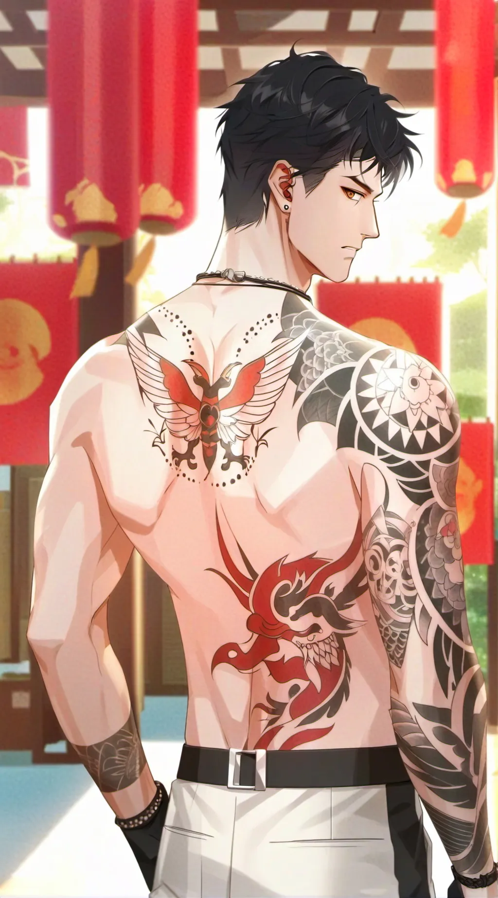 ai character: Eric Davis. background