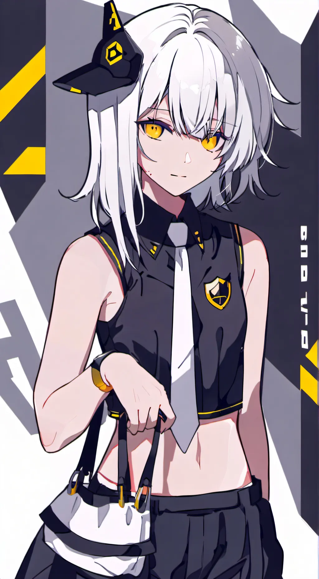 ai character: Lucie  background
