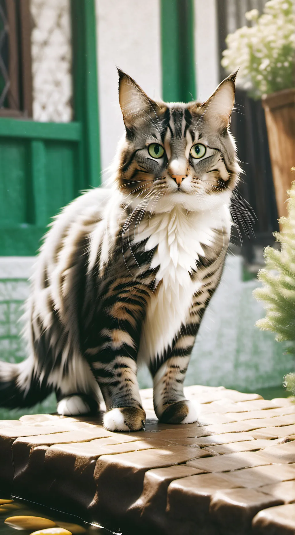 ai character: Gato mrd 2 background