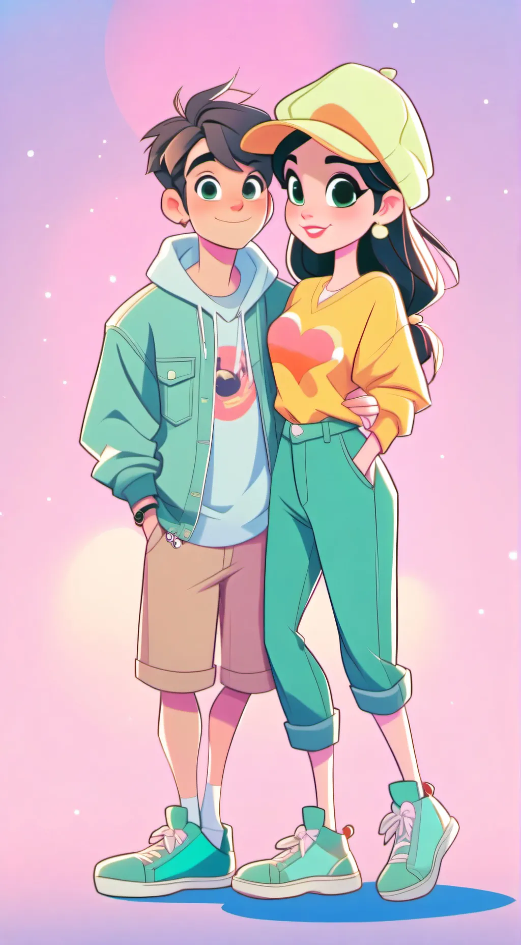 ai character: Boyfriend lyrics background