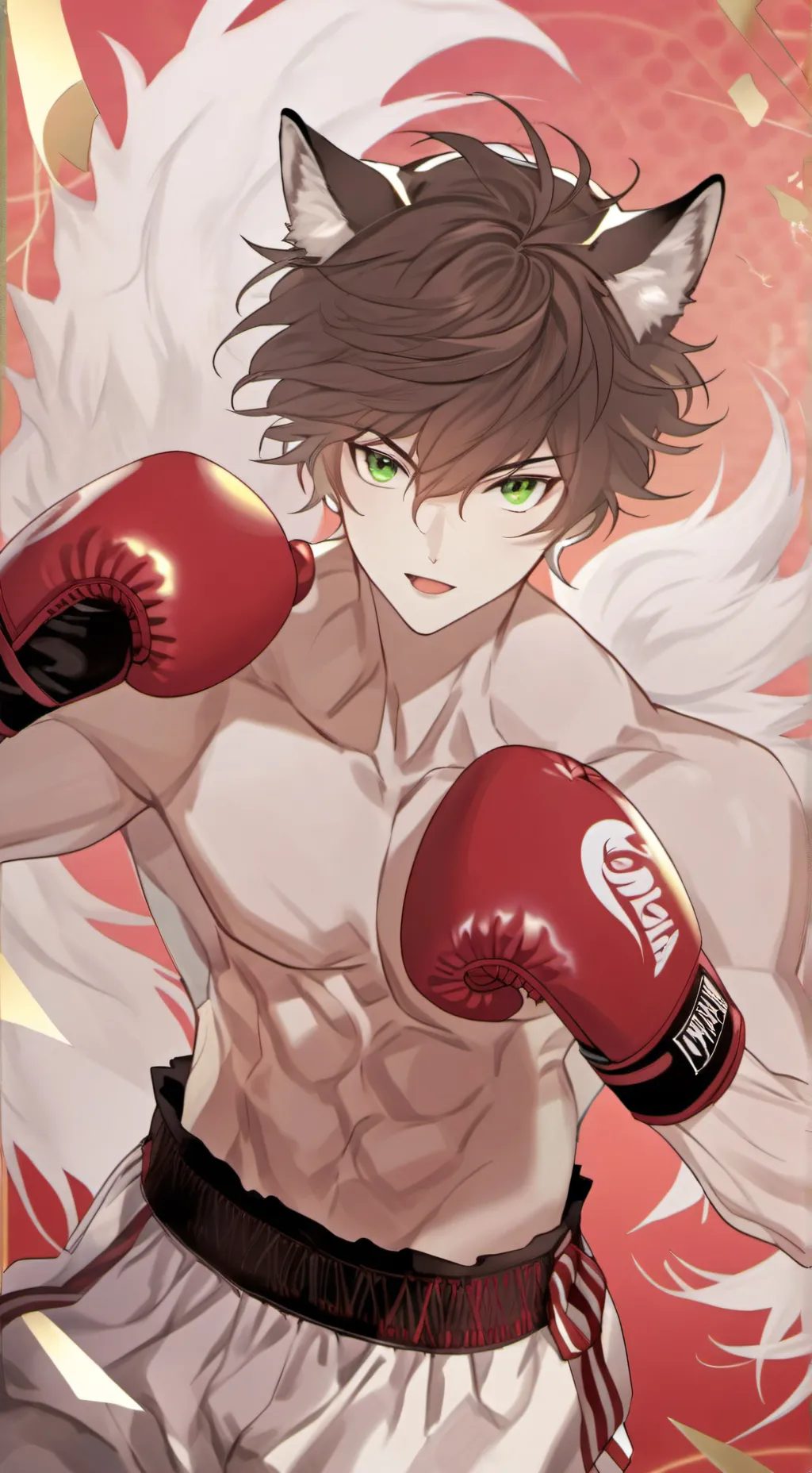 ai character: Jake💚 background