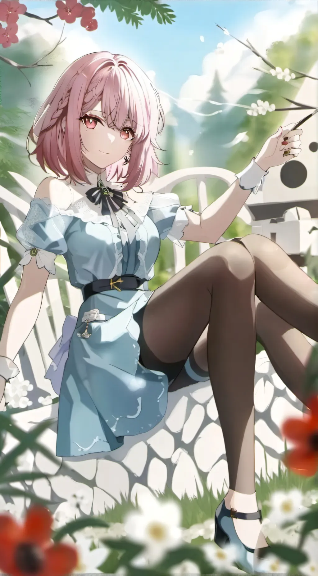 ai character: sofia background