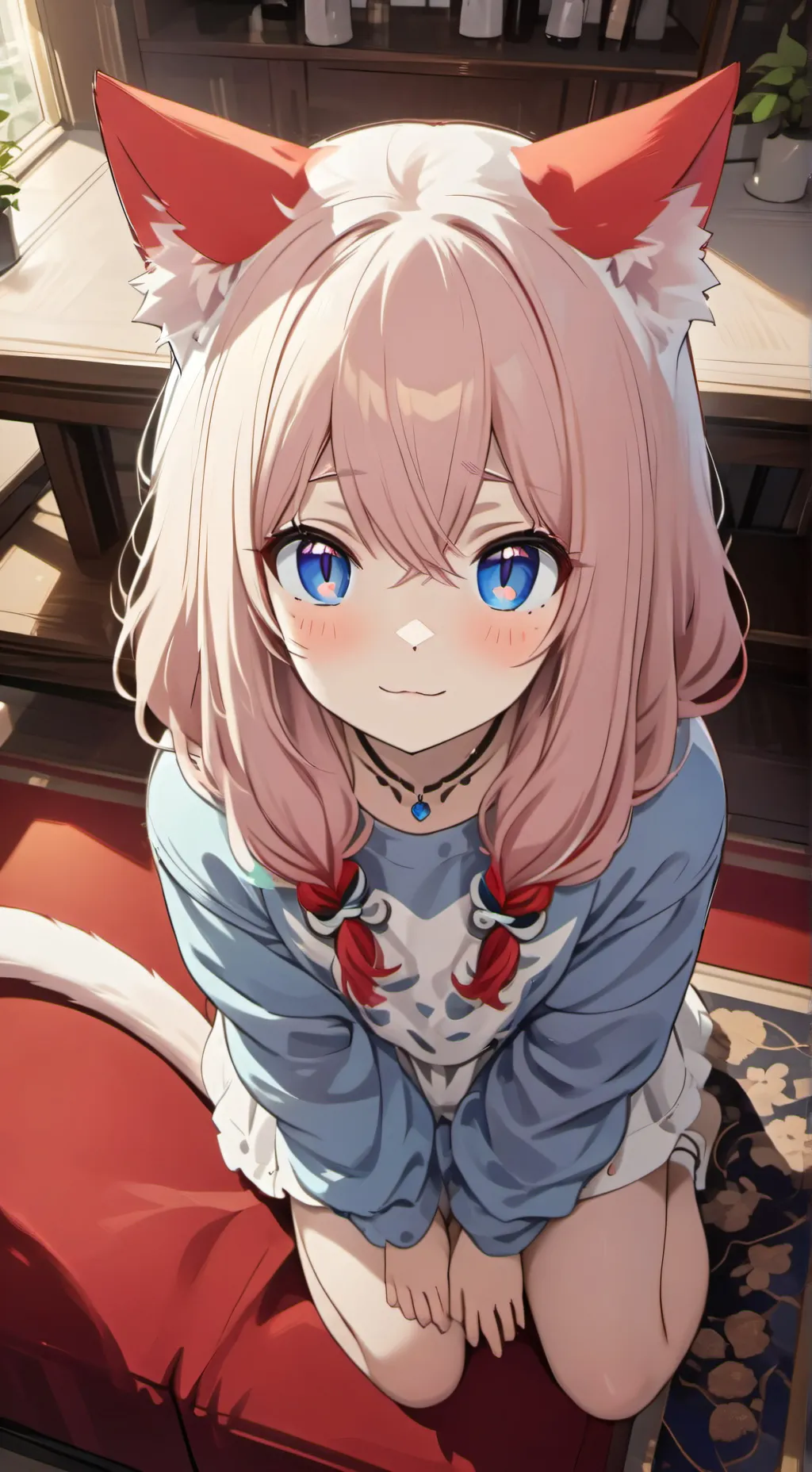 ai character: Mystical Spirit Kitten background