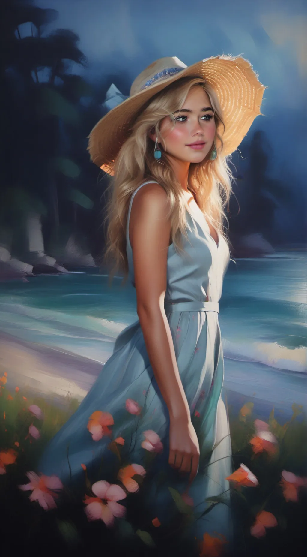ai character: Lilly  background