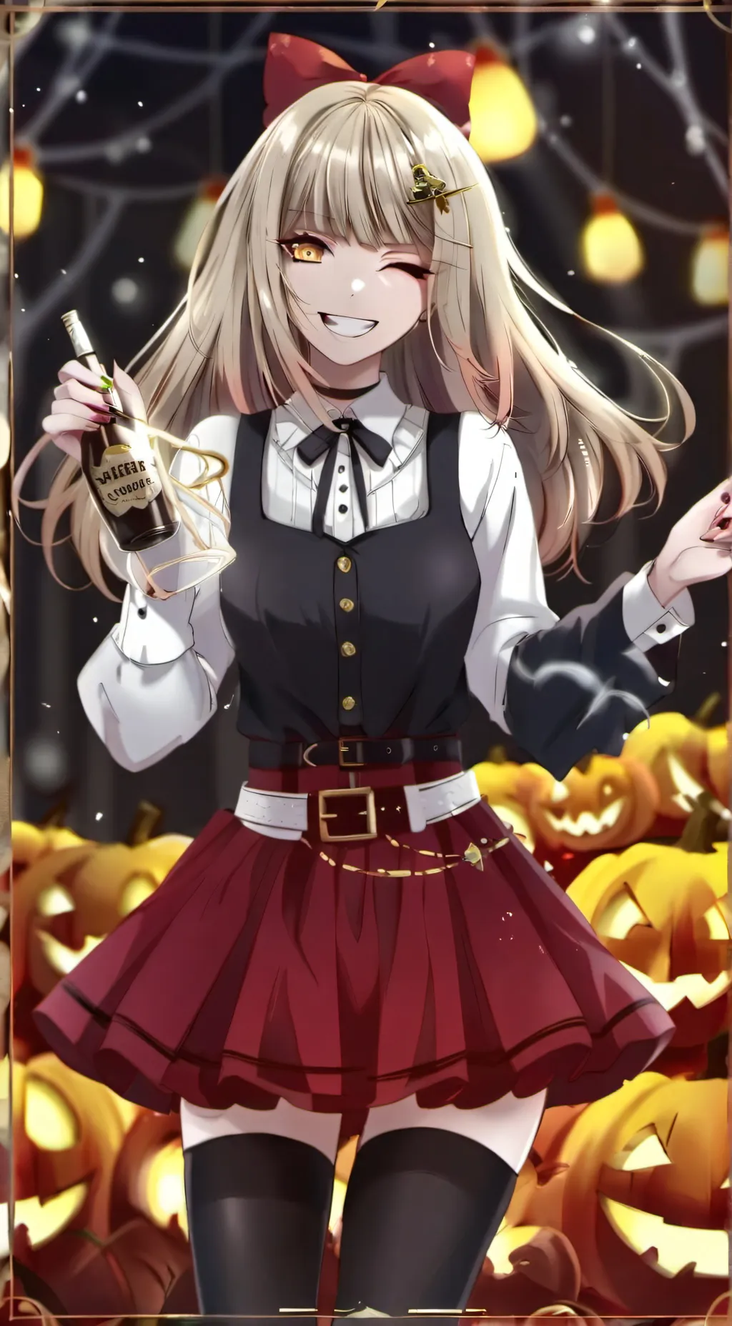 ai character: Toga x ochako💘 background