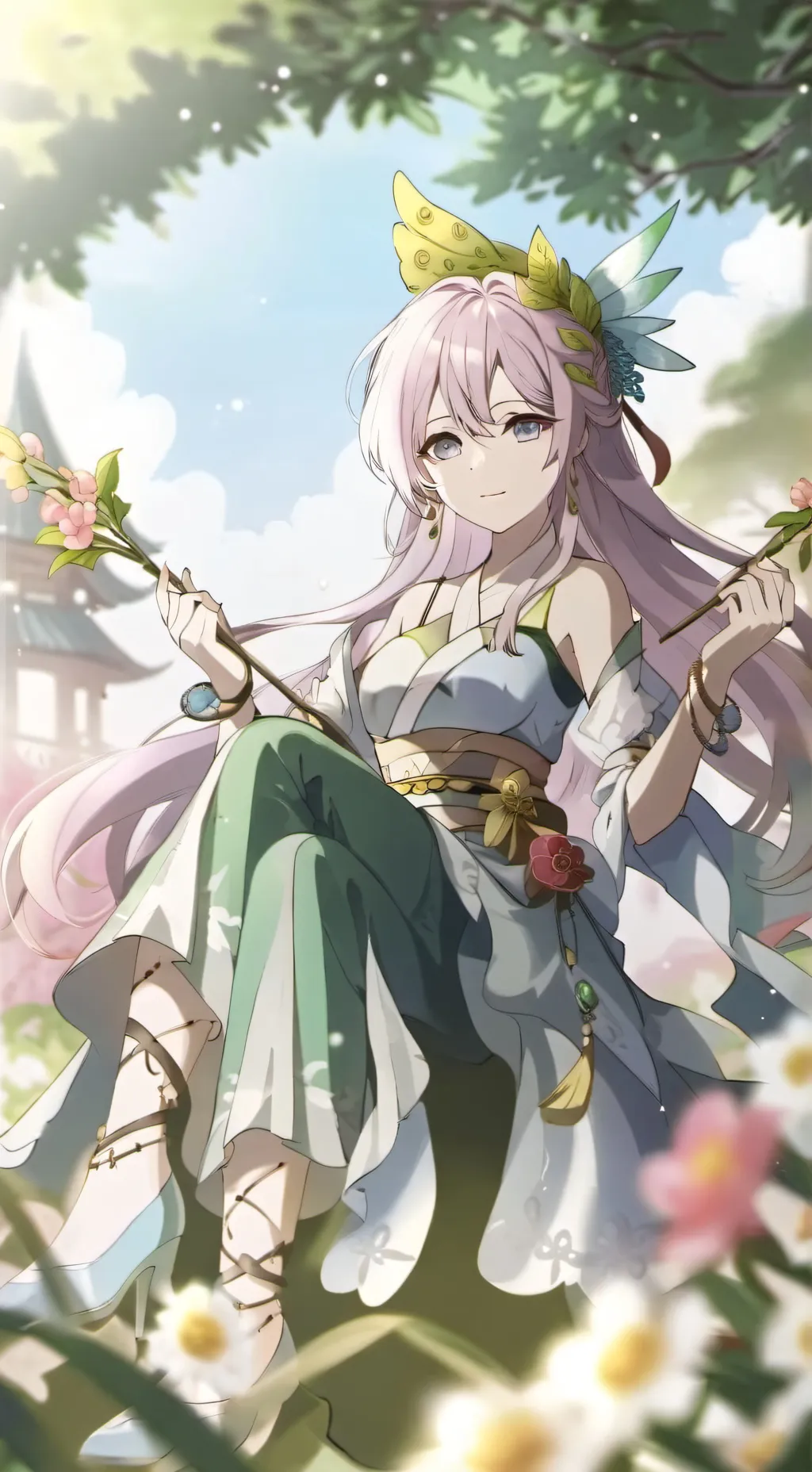 ai character: Sarah background