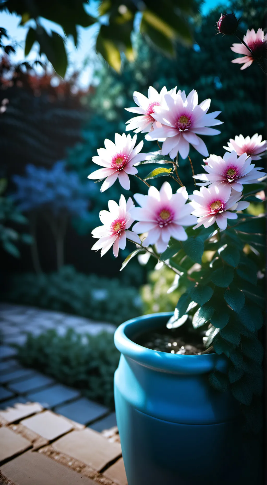 ai character: Grow a Garden background